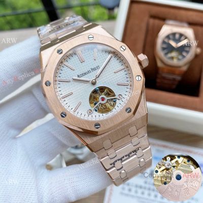 High Quality Audemars Piguet Flying Tourbillon Watches Rose Gold Citizen